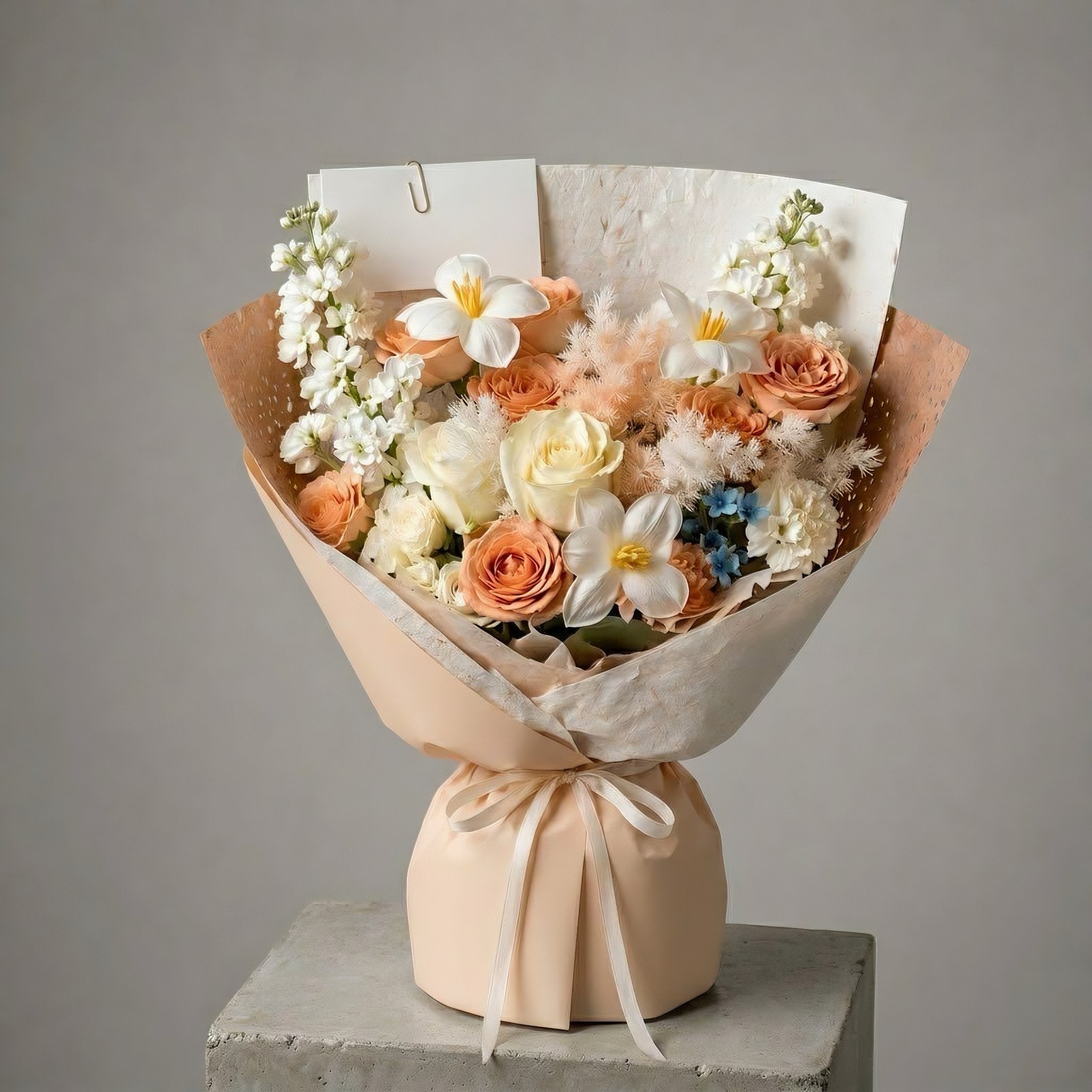 Peach Ivory Whisper