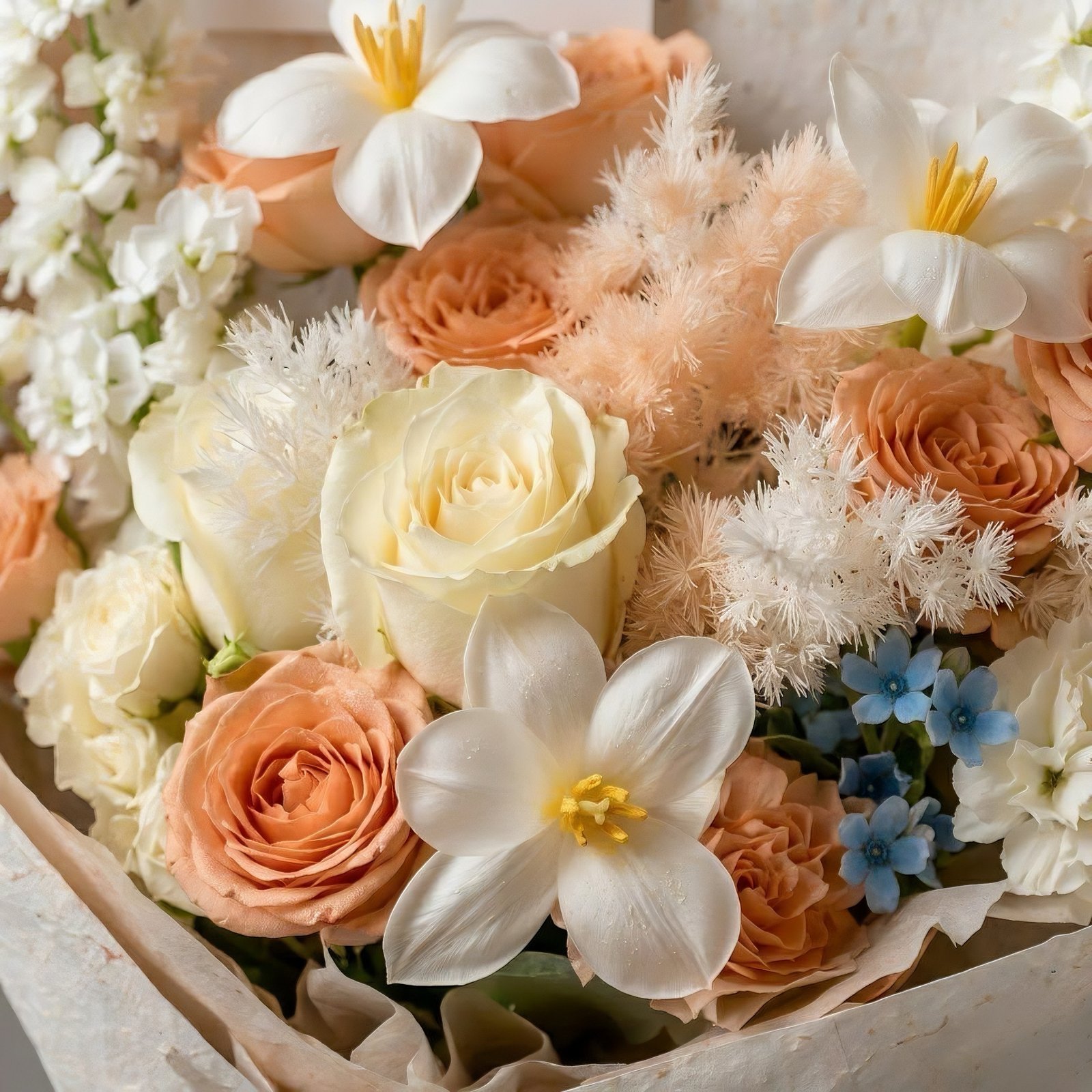 Peach Ivory Whisper - View 3